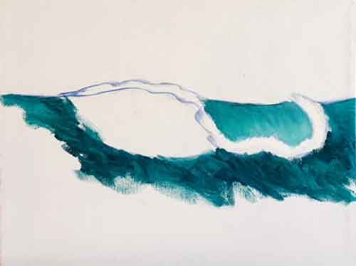 how to paint waves step by step